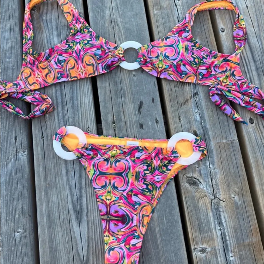 Strawberry milk mob Bikini Set